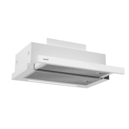 Kaptur teleskopowy CATA CAMPANA TFH 6830 GWH Klasa efektywności energetycznej A+++ Szerokość 60 cm 795 m3/h Sterowanie dotykowe 