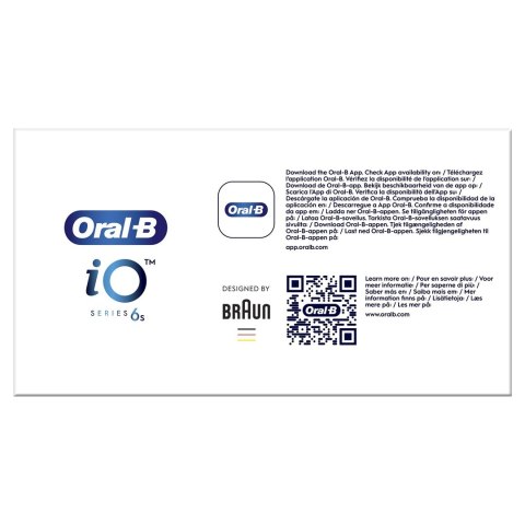 Oral-B iO 6 Dorosły Wibrująca szczoteczka do zębów Czarny Oral-B iO 6 Dorosły Wibrująca szczoteczka do zębów Czarny