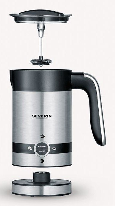 SEVERIN SPIENIACZ DO MLEKA POJ. 200ML, SPIENIA NA ZIMNO I NA CIEPŁO, STAL, 2 PROGRAMY, AUTO- WYŁĄCZANIE, MOC 450W SM3584 SEVERIN SPIENIACZ DO MLEKA POJ. 200ML, SPIENIA NA ZIMNO I NA CIEPŁO, STAL, 2 PROGRAMY, AUTO- WYŁĄCZANIE, MOC 450W SM3584
