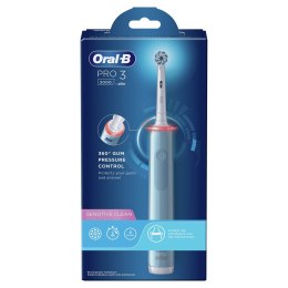 Szczoteczka do zębów Oral-B Pro 3 3000 Sensitive Clean niebieska wersja