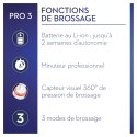 Szczoteczka do zębów Oral-B Pro 3 3000 Sensitive Clean niebieska wersja