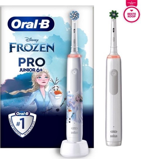 Zestaw 2 szczoteczek Oral-B 3 3000 i Junior Frozen Zestaw 2 szczoteczek Oral-B 3 3000 i Junior Frozen