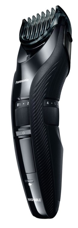 Trymer do włosów Panasonic ER-GC53, na mokro i sucho, 19 kroków długości, precyzyjny co 0.5 mm, czarny