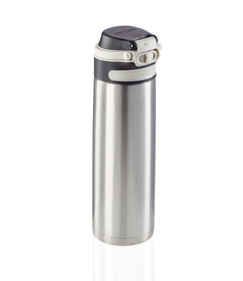 Kubek termiczny Flip 600 ml, srebrny 3272 LEIFHEIT
