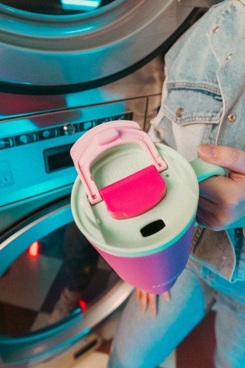 Kubek termiczny z teleskopową słomką Kambukka Rio Tumbler 950ml Bubblegum Mint Kubek termiczny z teleskopową słomką Kambukka Rio Tumbler 950ml Bubblegum Mint