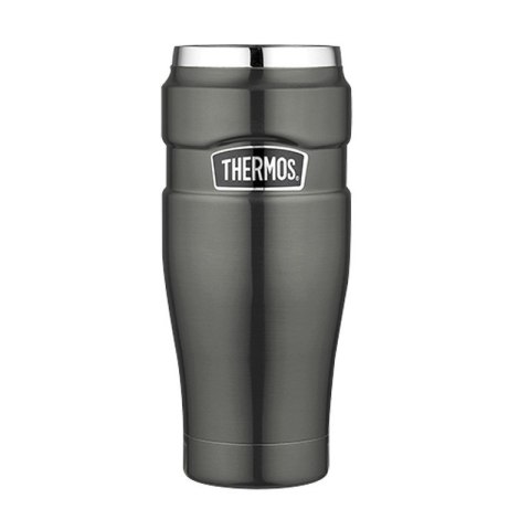 Termokubek wodoszczelny 470 ml THERMOS - metaliczny szary Termokubek wodoszczelny 470 ml THERMOS - metaliczny szary