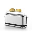 Toster WMF, 2 krążki, kolor srebrny, stal szlachetna, moc 900 W, napięcie wejściowe AC 220-240 V, częstotliwość 50/60 Hz, szerok