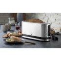 Toster WMF, 2 krążki, kolor srebrny, stal szlachetna, moc 900 W, napięcie wejściowe AC 220-240 V, częstotliwość 50/60 Hz, szerok