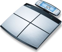 Beurer BF 105 Kwadrat Czarny, Stal nierdzewna Elektroniczna waga osobista