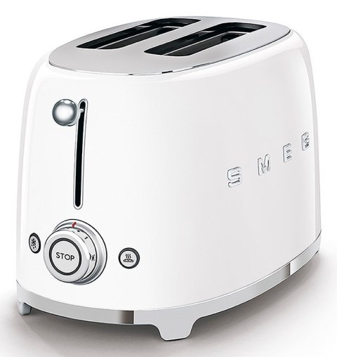 Toster SMEG biały model TSF01WHEU Toster SMEG biały model TSF01WHEU