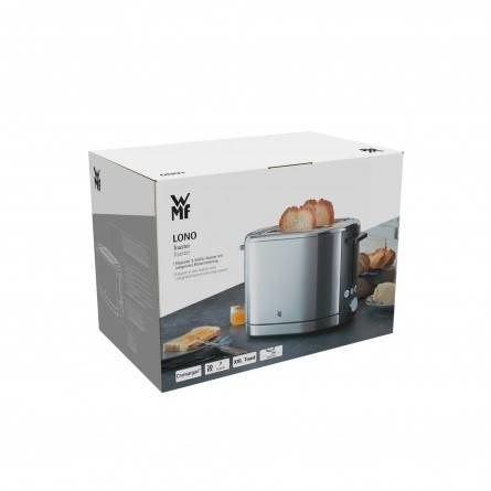 WMF Bueno Pro - 2 Płyty - Srebrny - Stal nierdzewna - Poziomica - Pokrętło - 870 W - 220 - 240 V WMF Bueno Pro - 2 Płyty - Srebrny - Stal nierdzewna - Poziomica - Pokrętło - 870 W - 220 - 240 V