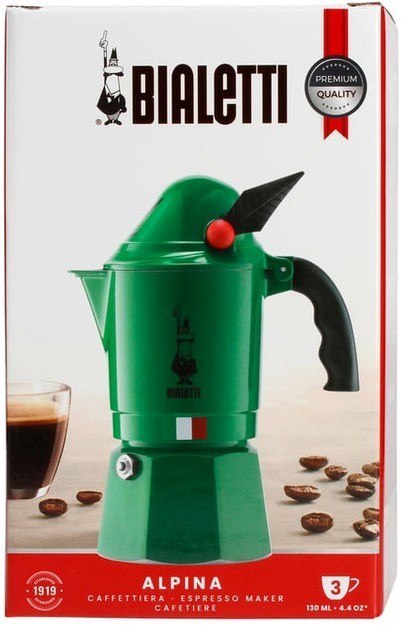 Bialetti Kawiarka Moka Express Alpina 3tz Bialetti Kawiarka Moka Express Alpina 3tz