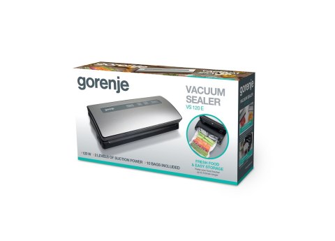 Gorenje VS120E zgrzewarka próżniowa Szary Gorenje VS120E zgrzewarka próżniowa Szary