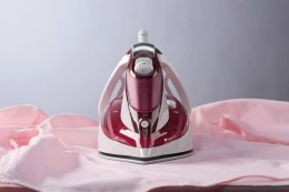 Żelazko parowe Gorenje SIH3000RBC z płytą ceramiczną, 3000 W, kolor czerwony
