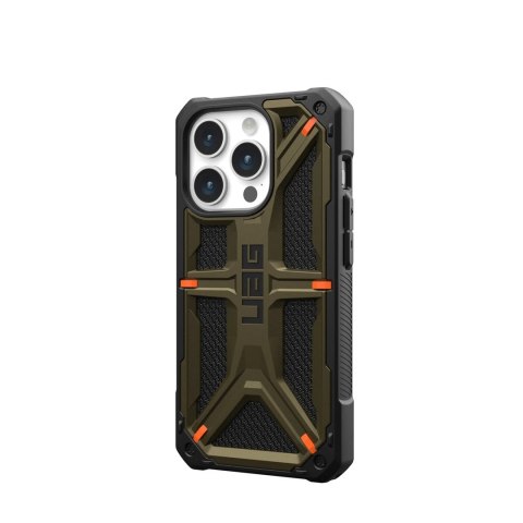 Etui UAG Urban Armor Gear Monarch Case iPhone 15 Pro kevlar element grün Etui UAG Urban Armor Gear Monarch Case iPhone 15 Pro kevlar element grün