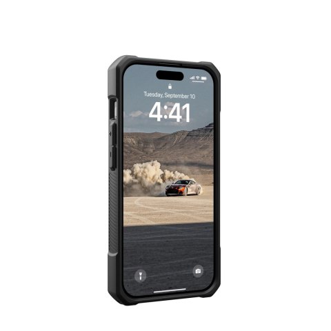 Etui UAG Urban Armor Gear Monarch Case iPhone 15 Pro kevlar element grün Etui UAG Urban Armor Gear Monarch Case iPhone 15 Pro kevlar element grün