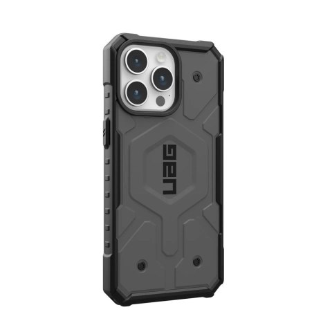 Etui UAG Urban Armor Gear Pathfinder MagSafe Case | Apple iPhone 15 Pro Max | silber Etui UAG Urban Armor Gear Pathfinder MagSafe Case | Apple iPhone 15 Pro Max | silber