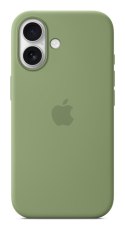 Silikonowe etui Apple do iPhone'a 17 z MagSafe (jasnozielone mech)
