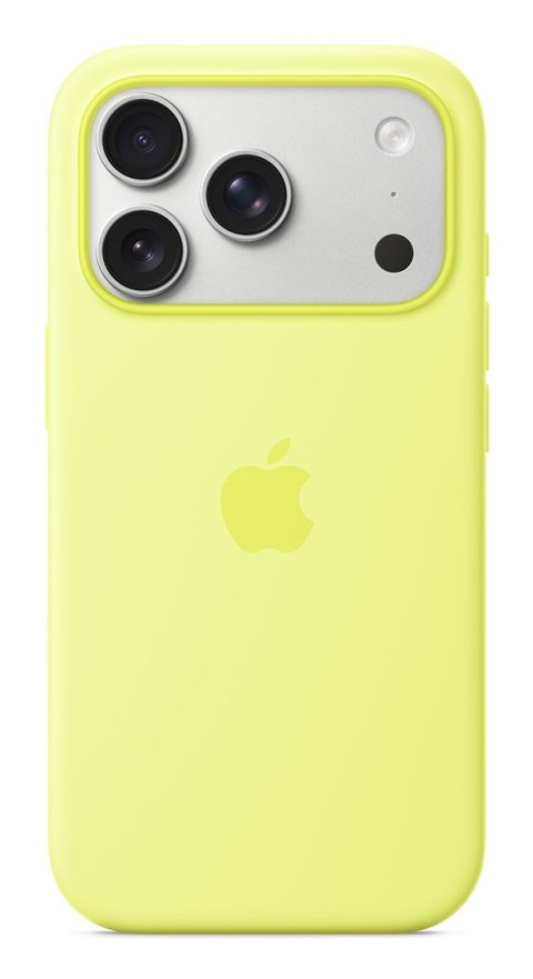 Silikonowe etui Apple iPhone 17 Pro z MagSafe (neonowo-żółte) Silikonowe etui Apple iPhone 17 Pro z MagSafe (neonowo-żółte)