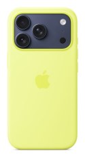 Silikonowe etui Apple iPhone 17 Pro z MagSafe (neonowo-żółte)