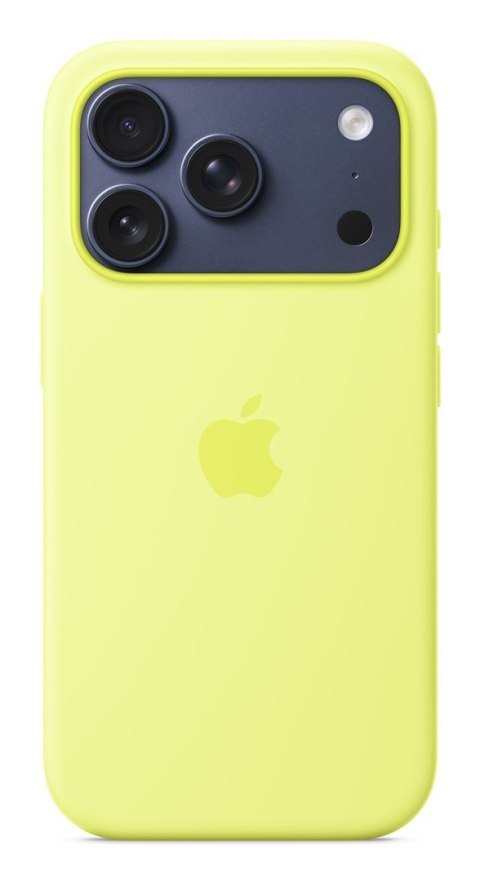 Silikonowe etui Apple iPhone 17 Pro z MagSafe (neonowo-żółte) Silikonowe etui Apple iPhone 17 Pro z MagSafe (neonowo-żółte)