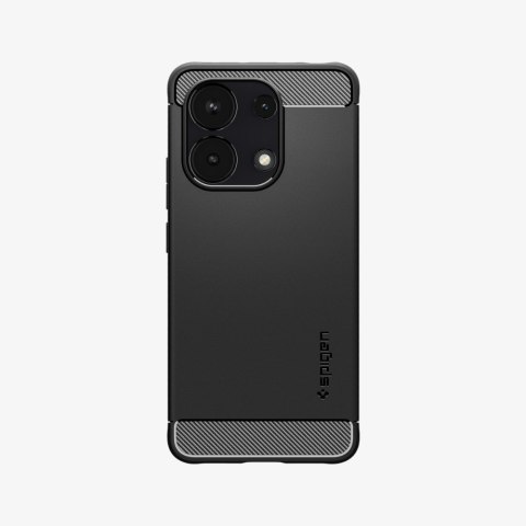 Spigen Rugged Armor pokrowiec na telefon komórkowy 17 cm (6.7") Czarny