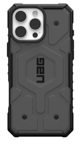 UAG Pathfinder MagSafe - obudowa ochronna do iPhone 16 Pro Max kompatybilna z MagSafe (silver)