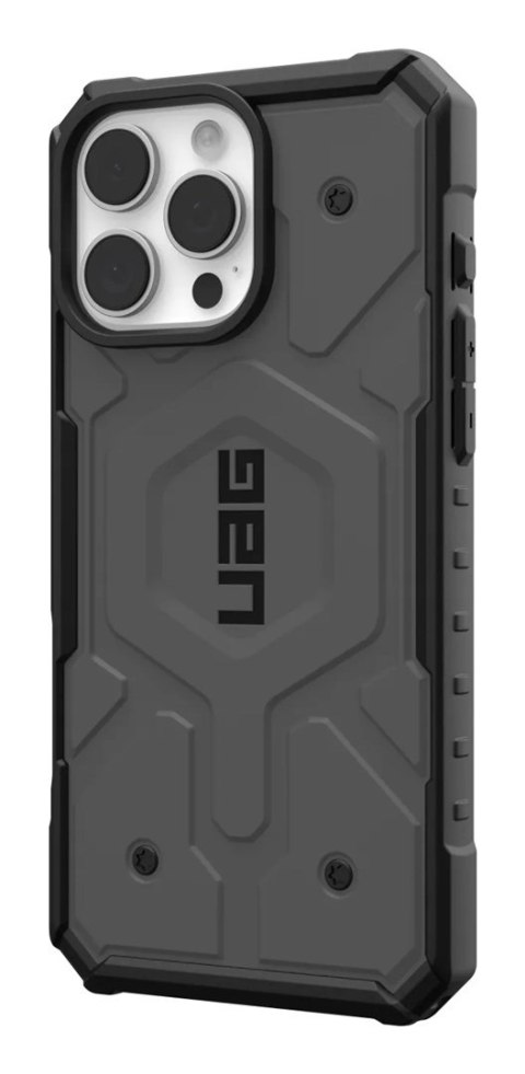 UAG Pathfinder MagSafe - obudowa ochronna do iPhone 16 Pro Max kompatybilna z MagSafe (silver) UAG Pathfinder MagSafe - obudowa ochronna do iPhone 16 Pro Max kompatybilna z MagSafe (silver)
