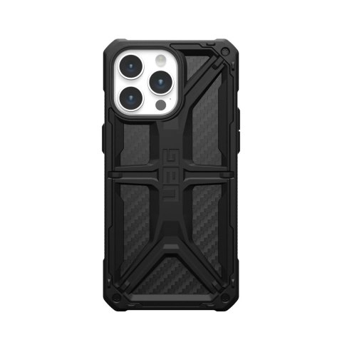 Etui UAG Urban Armor Gear Monarch Case | Apple iPhone 15 Pro Max | carbon fiber Etui UAG Urban Armor Gear Monarch Case | Apple iPhone 15 Pro Max | carbon fiber