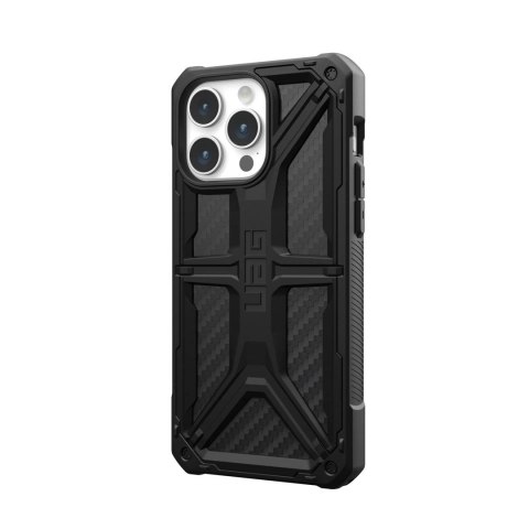 Etui UAG Urban Armor Gear Monarch Case | Apple iPhone 15 Pro Max | carbon fiber Etui UAG Urban Armor Gear Monarch Case | Apple iPhone 15 Pro Max | carbon fiber