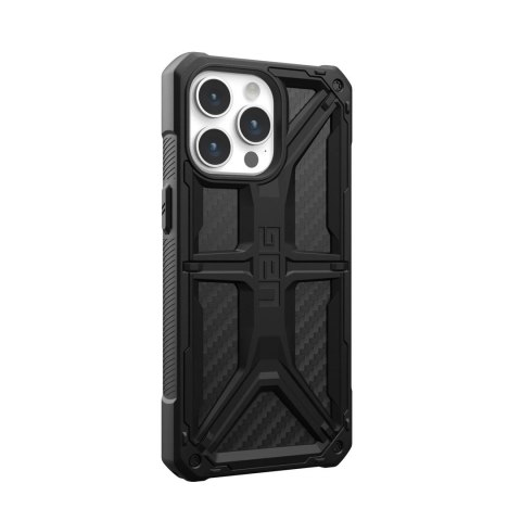 Etui UAG Urban Armor Gear Monarch Case | Apple iPhone 15 Pro Max | carbon fiber Etui UAG Urban Armor Gear Monarch Case | Apple iPhone 15 Pro Max | carbon fiber