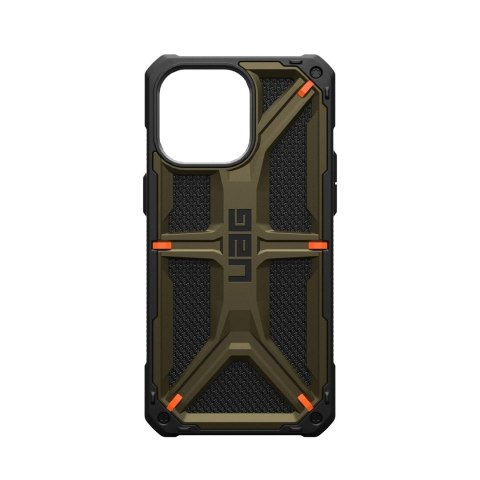 Etui UAG Urban Armor Gear Monarch Case | Apple iPhone 15 Pro Max | kevlar element zielony Etui UAG Urban Armor Gear Monarch Case | Apple iPhone 15 Pro Max | kevlar element zielony