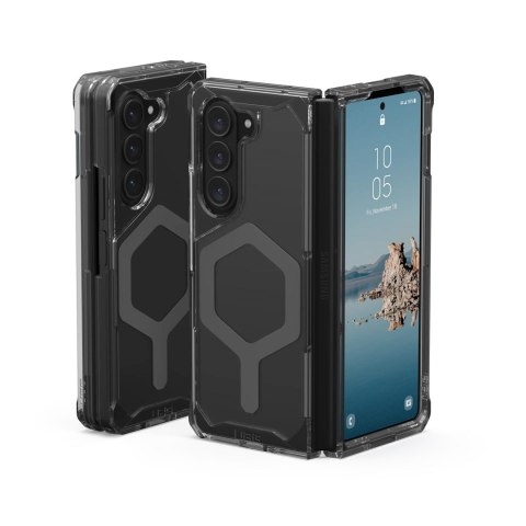 Etui UAG Urban Armor Gear Plyo Pro do Samsung Galaxy Z Fold5, ash (grau transparent)/space grau Etui UAG Urban Armor Gear Plyo Pro do Samsung Galaxy Z Fold5, ash (grau transparent)/space grau