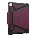 Etui z klapką na tablet Urban Armor Gear UAG - Odporne - Poliuretan (PU) - Bordowe - do Apple 13-calowy iPad Pro M4 Wi-Fi, M4 Wi