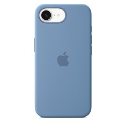 Silikonowe etui Apple iPhone 16e - zimowy niebieski | Jabłko