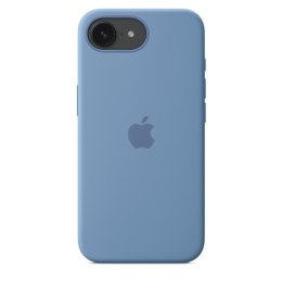 Silikonowe etui Apple iPhone 16e - zimowy niebieski | Jabłko