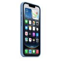Silikonowe etui Apple iPhone 16e - zimowy niebieski | Jabłko
