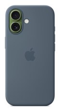 Silikonowe etui Apple iPhone 17 z MagSafe - Kotwica Niebieskie