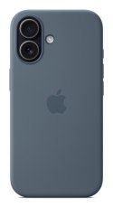 Silikonowe etui Apple iPhone 17 z MagSafe - Kotwica Niebieskie