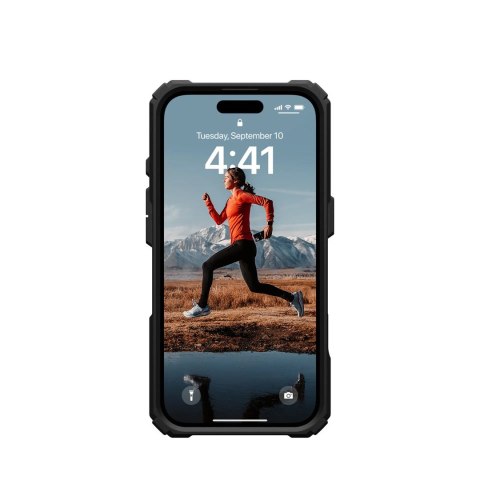 UAG Plasma XTE Magsafe - obudowa ochronna z podstawką do iPhone 16 kompatybilna z MagSafe (black/orange) UAG Plasma XTE Magsafe - obudowa ochronna z podstawką do iPhone 16 kompatybilna z MagSafe (black/orange)