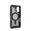 UAG Plasma XTE Magsafe - obudowa ochronna z podstawką do iPhone 16 kompatybilna z MagSafe (black/orange)