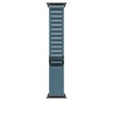 Apple Watch 49mm Light Blue Alpine Loop - Medium - Black Titanium Finish