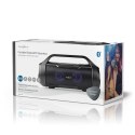 Głośnik Nedis Party Boombox 60W LED [60W/ 6Std Akku/ Bluetooth/ TWS/ LED]