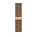 Opaska Milanese Armband für Apple Watch 46mm Gold (S/M)