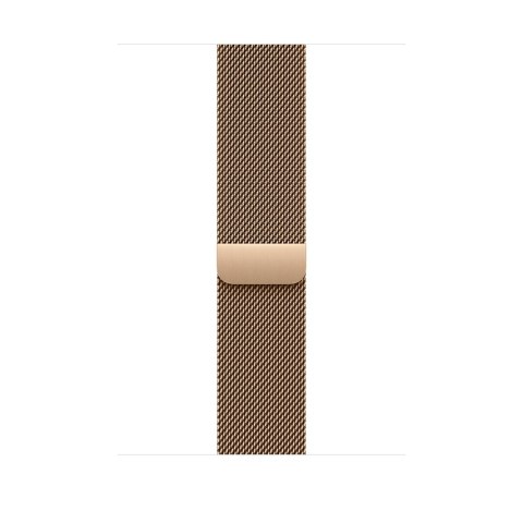 Opaska Milanese Armband für Apple Watch 46mm Gold (S/M)