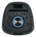 Przenośna kolumna imprezowa Muse M-1937 DJ 600 W Bluetooth Czarna Bezprzewodowa