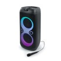 Przenośna kolumna imprezowa Muse M-1937 DJ 600 W Bluetooth Czarna Bezprzewodowa