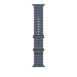 Zegarek Apple 49mm Anchor Blue Ocean Band - Natural Titanium Finish