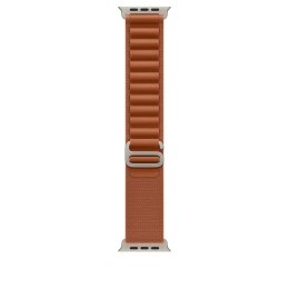 Zegarek Apple 49mm Terra Cotta Alpine Loop Medium - Natural Titanium Finish