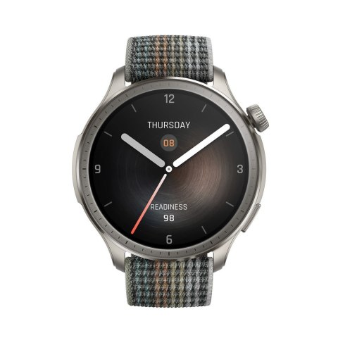 Amazfit Balance 3,81 cm (1.5") AMOLED 46 mm Cyfrowy 480 x 480 px Ekran dotykowy Szary Wi-Fi GPS Amazfit Balance 3,81 cm (1.5") AMOLED 46 mm Cyfrowy 480 x 480 px Ekran dotykowy Szary Wi-Fi GPS